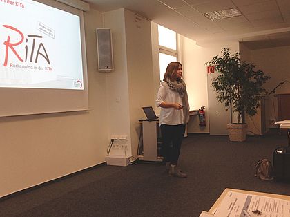Melina-Corinna Lagerwey, Projekt Rita (Foto: BAGFW)