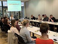 Workshop-Teilnehmer/innen (Foto: BAGFW/ESF-Regiestelle)